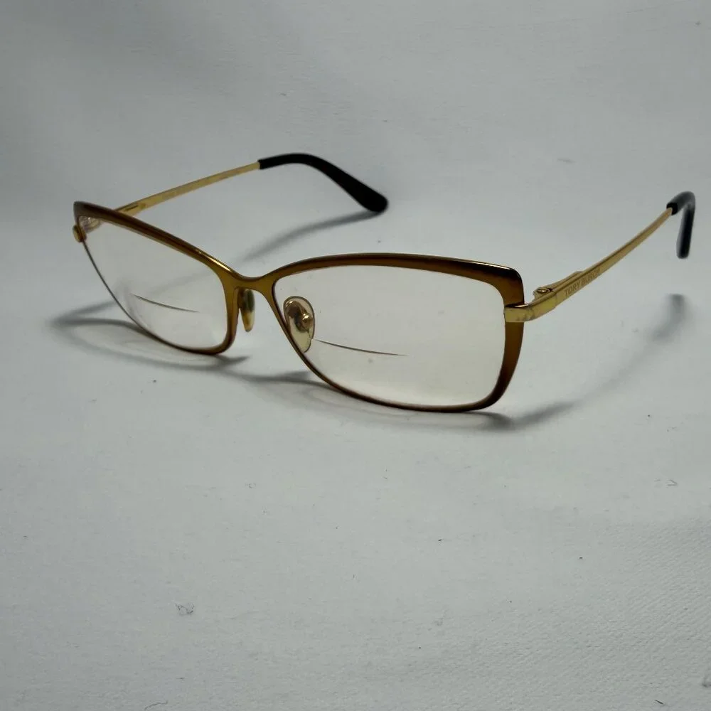 Tory Burch Gold Metal Eyeglasses - Frames Only